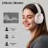 Monster Persona 3rd ANC Active Noise Cancelling Headphones, Over Ear Wireless Headphone Bluetooth with Mic, 70 Hours Playtime Bluetooth Headphones, Foldable Comfort Lightweight Headphone for Travel - White